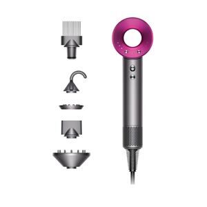 New\Open Box Dyson Supersonic Hair Dryer Iron/Fuchsia
